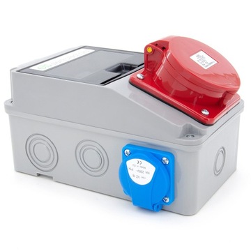 ЗАЩИЩЕННЫЙ САДОВЫЙ РАСПРЕДЕЛИТЕЛЬНЫЙ ЩИТ 32А/5П 2*GS 6M