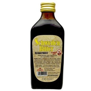 Zioła Szwedzkie Schweden Bitter Nalewka 32% 200 ML