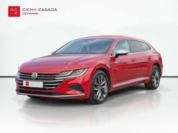 Volkswagen Arteon Fastback Facelifting 2.0 TDI SCR 150KM 2021 Volkswagen Arteon Shooting Brake HAKFaktura VAT Grzana kanapa Full LED Vir
