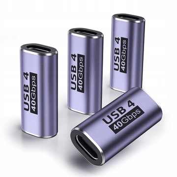 Beczka Przejściówka Łącznik USB typ-C USB-C - USB-C PREMIUMCORD