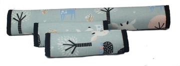 НАБОР ДВУХСТОРОННИХ ВСТАВОК ДЛЯ КОЛЯСКИ, ДЫШАЩАЯ СЕТКА, ХЛОПОК LP