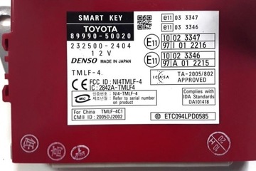 MODUL CENTRÁLNÍHO ZÁMKU LEXUS LS (_F4_) 8999050020 4.6L GASOLINE 280KW 2006