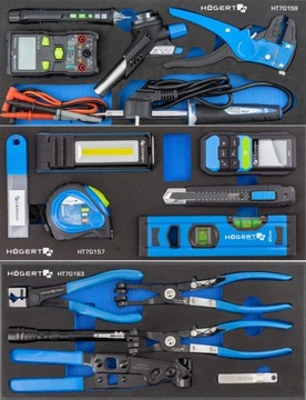 HOGERT HT7G050 ТЕЛЕЖКА ДЛЯ ИНСТРУМЕНТОВ 544 шт.