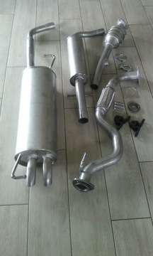 VW GOLF IV 1.6 16V TŁUMIKI CAŁY KOMPLET
