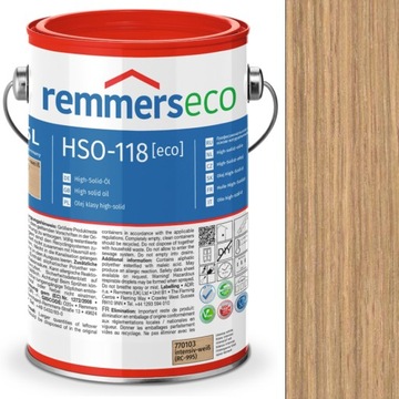 ECO OLEJ DO DREWNA HSO 118 REMMERS 2,5 L NATURALNY