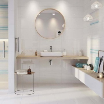 PŁYTKI ŚCIENNE ICE WHITE 30x60