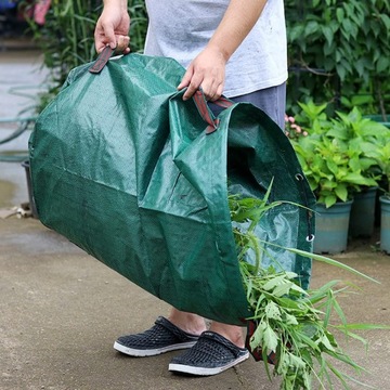 САДОВАЯ КОРЗИНА ДЛЯ ЛИСТЬЕВ, ТРАВЫ, ВЕТОК 272Л, ВОДОНЕПРОНИЦАЕМАЯ, СКЛАДНАЯ
