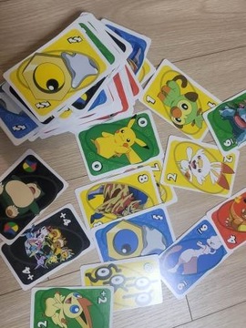 КАРТОЧНАЯ ИГРА UNO CARDS POKEMON FAMILY 112 КАРТ