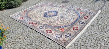 NAIN КРАСИВЫЙ ПЕРСИДСКИЙ КОВЕР R.WOVEN IRAN 250/365CM