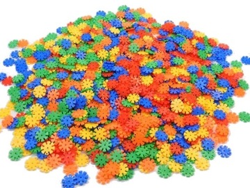 Умный Строительный Кирпич Снежинки 500 Эл.