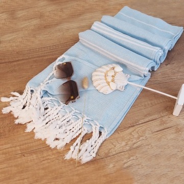 ПЛЯЖНОЕ ПОЛОТЕНЦЕ ДЛЯ ХАММАМА САУНЫ 100х180