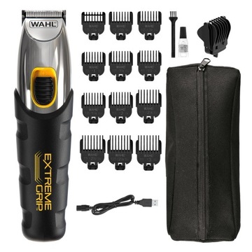 Trymer do zarostu Wahl 9893-0440 EXTREME GRIP Duży zestaw