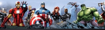 Border AVENGERS 5m/10cm pasek dekoracyjny Marvel