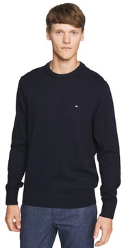 SWETER MĘSKI TOMMY HILFIGER GRANATOWY ROZMIAR L