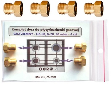 DYSZE GAZ ZIEMNY KUCHENKI PŁYTY GAZOWEJ: Amica Beko Gorenje Whirlpool Bosch