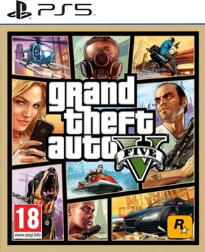 GRAND THEFT AUTO V GTA 5 PL PS5 NOWA FOLIA