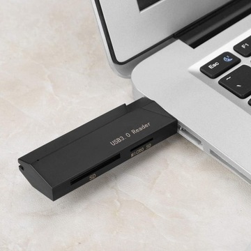 125 Czytnik Kart Pami?ci Flash USB 3.0, Czytnik