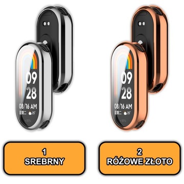 Полный защитный чехол Vanfone 2в1 для Xiaomi Mi Band 8 | 8 ЦВЕТОВ