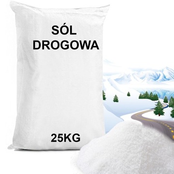SÓL DROGOWA PRZECIW GOŁOLEDZI CHLOREK SODU 25kg