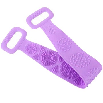 СИЛИКОНОВАЯ ЗАДНЯЯ ШАЙБА, МАССАЖЕРНАЯ ЩЕТКА