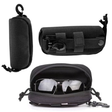 ETUI NA OKULARY do PLECAK ZASOBNIK POKROWIEC MOLLE CZARNE