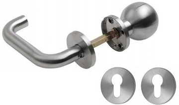 ASSA ABLOY GAŁKO KLAMKA LEWA STAŁA AHW500UK INOX