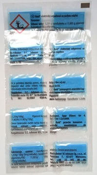 RAID КАРТРИДЖИ ПОЛОСКИ ДЛЯ ИНСЕКТИЦИДНОГО ПРИБОРА