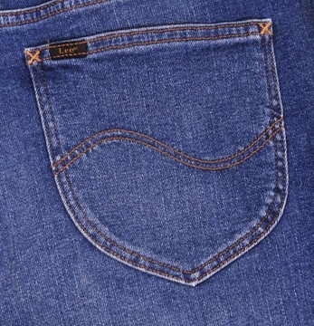 LEE spodenki BLUE jeans BOYFRIEND SHORT _ W33