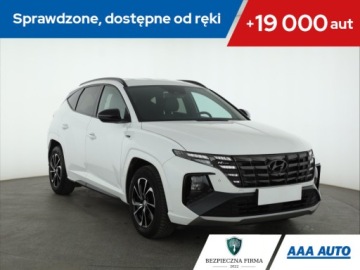 Hyundai Tucson IV SUV 1.6 T-GDI 48V 180KM 2021 Hyundai Tucson 1.6 T-GDI 48V MHEV, Salon Polska
