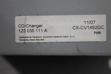 CD-ЧЕЙНДЖЕР 1Z0035111A OCTAVIA II 04-13