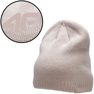 CZAPKA DAMSKA 4F ZIMOWA BEANIE SPORTOWA