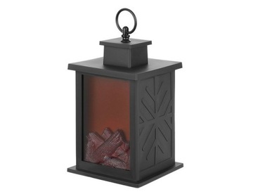 КАМИН СВЕТОДИОДНЫЙ ФОНАРЬ С ОГНЕМ, ДВИЖУЩИМСЯ 3D ПЛАМЕНЕМ