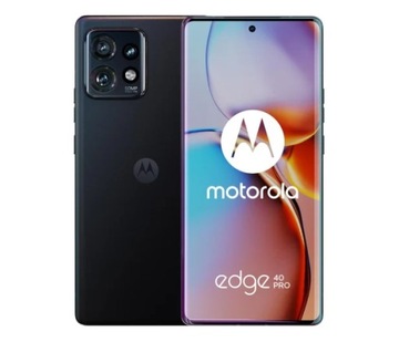 Motorola edge 40 pro 5G 12/256GB Quartz Black 165Hz OLED IP68 DS 125W +Etui