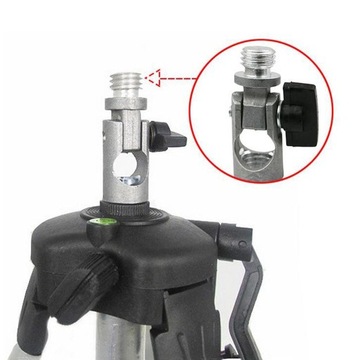 2xTiltable Adapter pochylenia statywu interfejs do