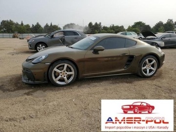 Porsche Cayman 718 Coupe 2.0 300KM 2018 Porsche Cayman 2018 Cayman 2.0 Benzyna 300KM