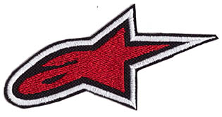 ALPINESTARS ____ NASZYWKA _ 10cm