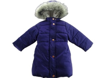 28__Mothercare__długa ocieplana kurtka zimowa__62/68