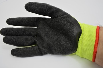 RĘKAWICZKI RĘKAWICE ROBOCZE OCHRONNE Lateksowe r 9