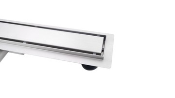 Низкий сифон LINEAR DRAIN 2в1 НЕРЖАВЕЮЩАЯ СТАЛЬ для плитки 70 см