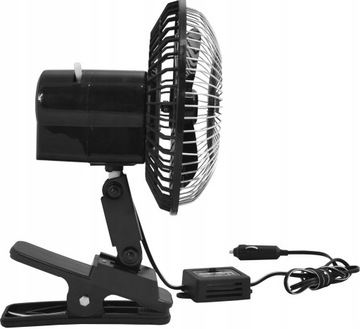 WENTYLATOR SAMOCHODOWY WIATRAK LTC 24V z klipsem