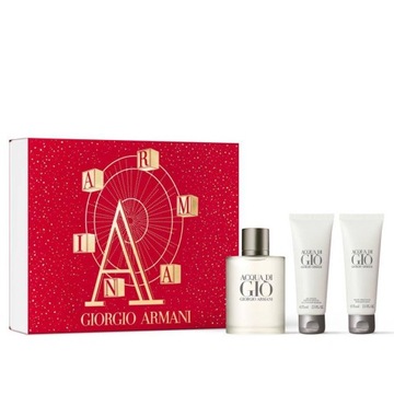 Zestaw Giorgio Armani Acqua di Gio edt 100ml + żel 75ml + balsam 75ml