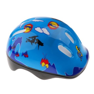 Синий спортивный защитный комплект из 7 предметов.