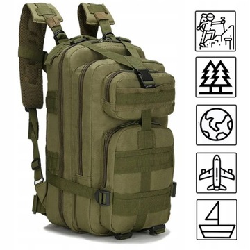 Набор для выживания Bushcraft 3in1 Военный рюкзак 35л Аварийный спальный мешок