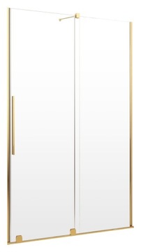 Drzwi FURO DWJ Gold 140x200 RADAWAY PRAWE Złote