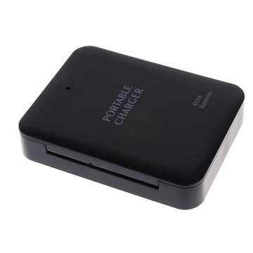 Awaryjna podróżna ładowarka USB 4x AA + czarna