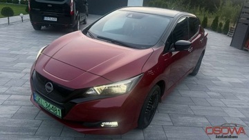 Nissan Leaf II Hatchback Facelifting 59kWh 217KM 2022 Nissan Leaf Bateria 62kwh full opcja wersja Tekna zasieg 400 km okazja gw, zdjęcie 3