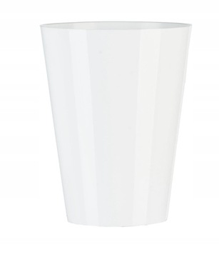 DONICZKA OSŁONKA NA STORCZYK KWIETNIK PLASTIKOWA KWIATY 13 CM BIAŁA KADAX