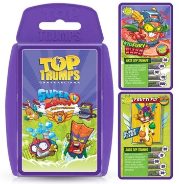TOP TRUMPS SUPER ZINGS SERIA 5 GRA KARCIANA KARTY