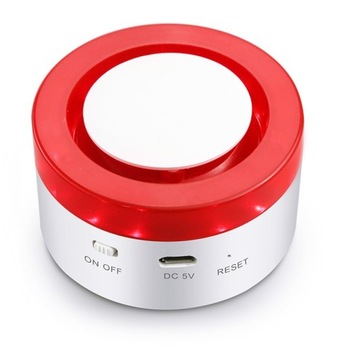 БЕСПРОВОДНАЯ СИРЕНА WiFi СИГНАЛИЗАЦИЯ TUYA POLISH