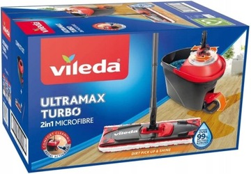 ВРАЩАЮЩАЯСЯ ШВАБРА VILEDA ULTRAMAX TURBO ULTRAMAT